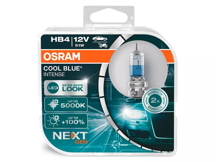 OSRAM COOL BLUE 12V HB4 NEXTGEN DUO BOX - Yleisosat ja tarvikkeet - 73631 - 1