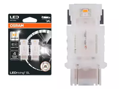 OSRAM LEDRIVING SL 12V P27/7W AMBER - Yleisosat ja tarvikkeet - 74151 - 1
