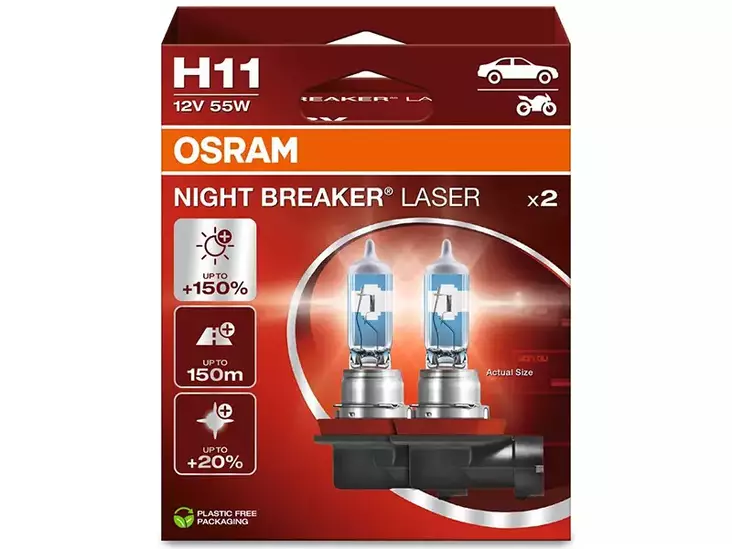 OSRAM NIGHT BREAKER LASER H11 - Yleisosat ja tarvikkeet - 74381 - 1