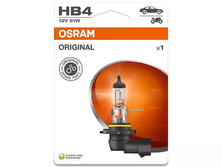 OSRAM ORIGINAL 12V HB4 9006 SINGLE - Yleisosat ja tarvikkeet - 74311 - 1