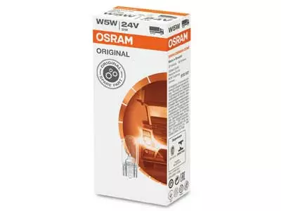 OSRAM ORIGINAL 24V W5W - Yleisosat ja tarvikkeet - 74061 - 1