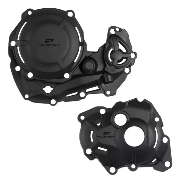 Polisport Extreme Clutch+Igni. prot. EXC-F FE/EC-F 450/500 24-.. Black - Moottoripyörän Suojat & suojukset - 79321 - 1