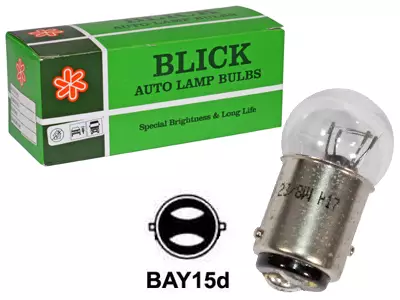 POLTTIMO 12V 23/8W BAY15D "PIENIKUPUINEN" - Yleisosat ja tarvikkeet - 68871 - 1