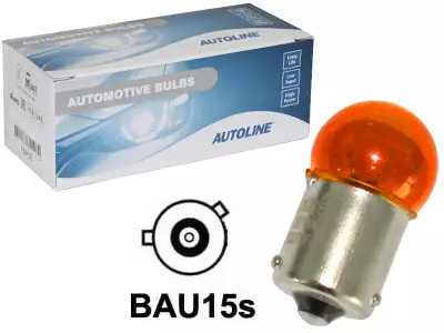 POLTTIMO AUTOLINE 12V 10W RY10W BAU15S AMBER MP PIKKUKUPU - Yleisosat ja tarvikkeet - 69091 - 1