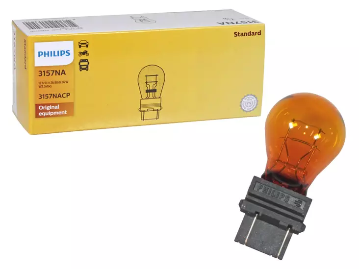 POLTTIMO PHILIPS 12V 24/2.2CP AMBER W2,5X16Q - Yleisosat ja tarvikkeet - 74731 - 1