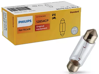POLTTIMO PHILIPS FESTOON T10,5X38 12V 10W SV8,5 - Yleisosat ja tarvikkeet - 75001 - 1