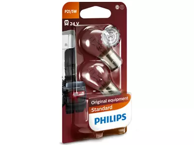 POLTTIMOPARI PHILIPS P21/5W 24V BAY15D BLISTER - Yleisosat ja tarvikkeet - 74371 - 1