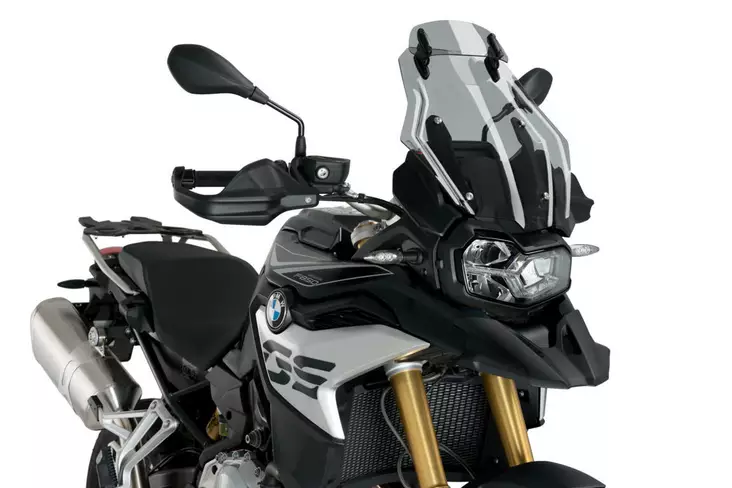 Puig Touring Shield W/Visor Bmw F850Gs/Ad 18'- C/Smoke - Moottoripyörän Tuulisuojat - 97111 - 1