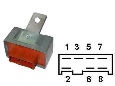 RELE 12V 7-N. HONDA CIVIC - Yleisosat ja tarvikkeet - 69841 - 1