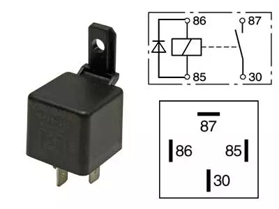 RELE 24V 22A 4-N. DIODILLA - Yleisosat ja tarvikkeet - 43311 - 1