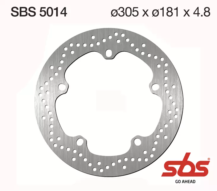 Sbs Jarrulevy Standard - Moottoripyörän Jarrulevyt - 102891 - 1