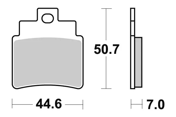 Sbs Jarrupalat Ceramic - Moottoripyörän Jarrupalat - 103691 - 1
