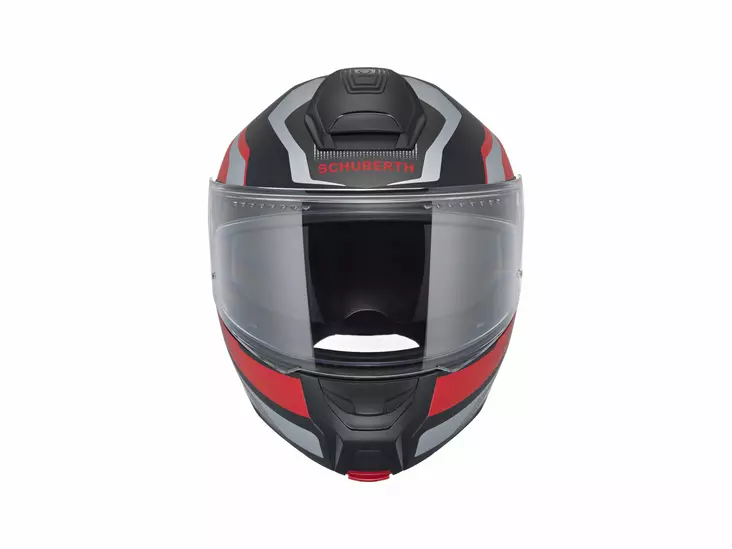 Schuberth Helmet CONCEPT Tracer red matt M 57 - MP Avattavat kypärät - 80131 - 1