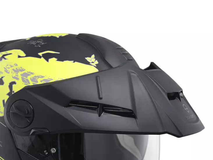 Schuberth Kypärä E2 Atlas matta keltainen/harmaa M 57 - MP Avattavat kypärät - 80721 - 1