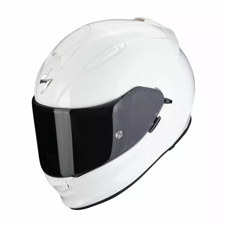 SCORPION Kypärä EXO-491 Solid valkoinen L - MP Umpikypärät - 89151 - 1