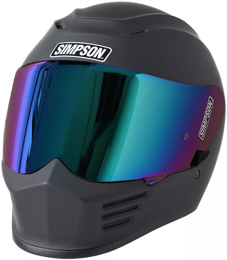 SIMPSON Kypärä Speed 06 solid matta musta S - MP Umpikypärät - 87281 - 1