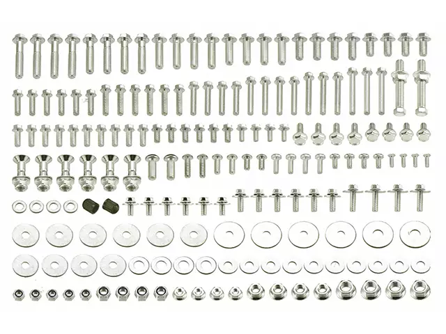Sixty5 laaja ruuvisarja yleismalli 193 osaa - Moottoripyörän Pultit & kiinnikkeet - 93171 - 1