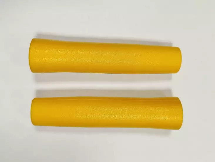 Sno-X Kahvakumi pari keltainen, pituus 130mm - Moottorikelkan Kahvakumit - 69941 - 1