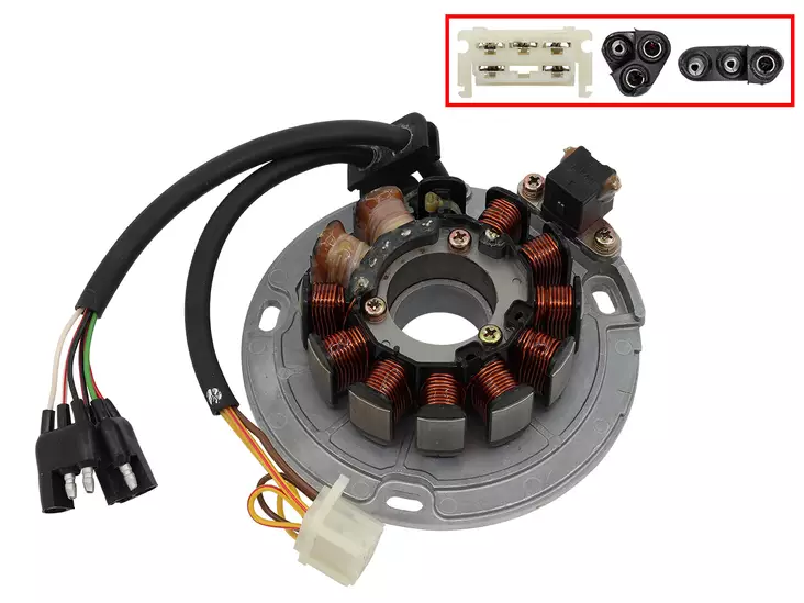 Sno-X Staattori, Polaris 600/680/700/800 - Moottorikelkan Staattorit - 77171 - 1