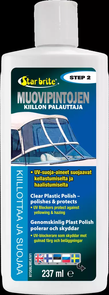 Star brite Muovin kiilloke/entisöintiaine 237ml (Vaihe 2) - Vahat & kiillokkeet - 107571 - 1