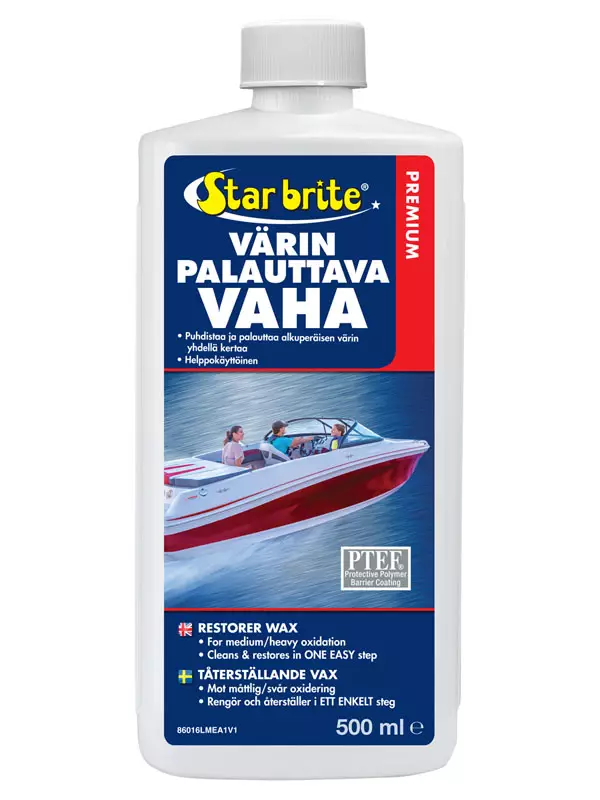 Star brite Värin palauttava vaha 500ml - Pesu & huolto - 82271 - 1