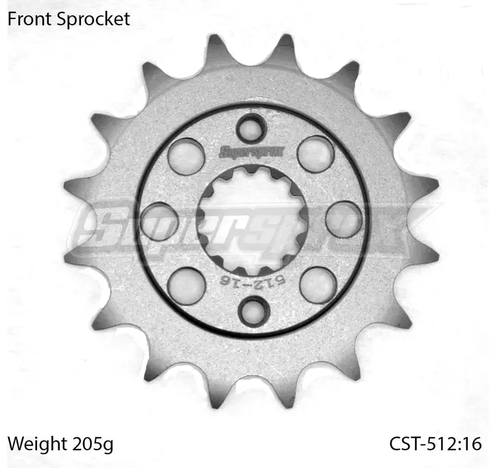 Supersprox / JT Eturatas 512.15 - Moottoripyörän Eturattaat - 101571 - 1