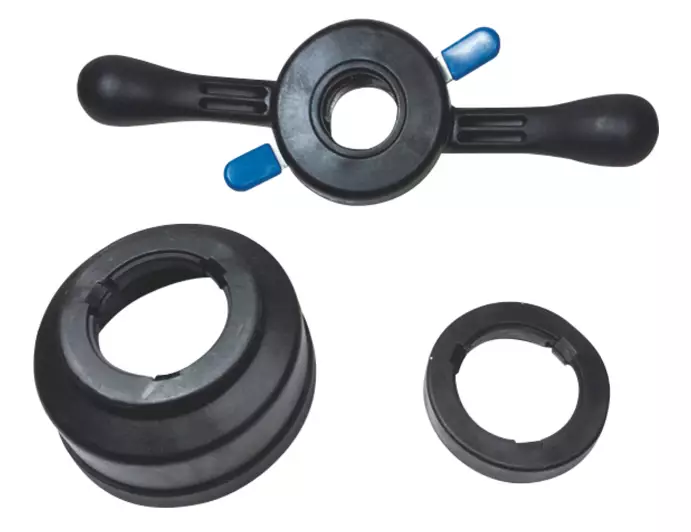 Tasapainotuskoneeseen pikamutteri ja paininkuppi 40mm akselille - Vanne- ja rengastyökalut - 115641 - 1