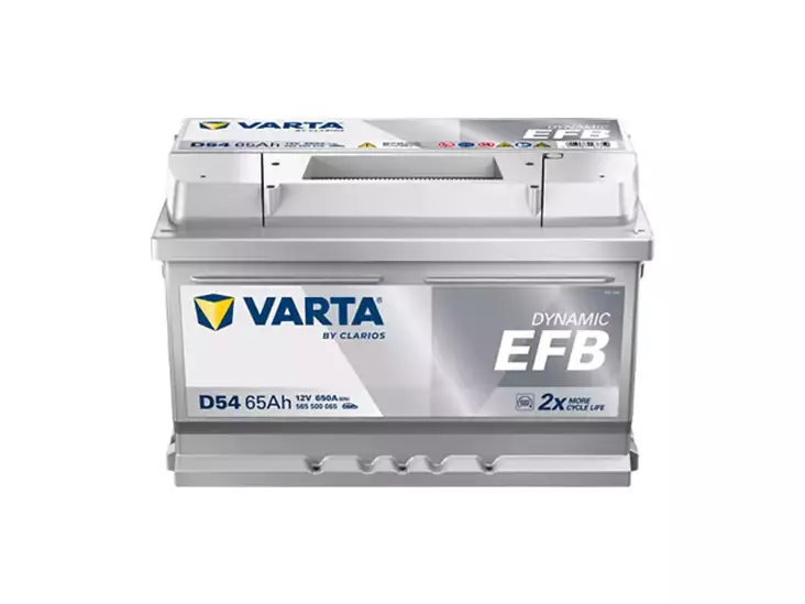 VARTA DYNAMIC EFB 65AH 650A 278X175X175MM -/+ - Yleisosat ja tarvikkeet - 44981 - 1