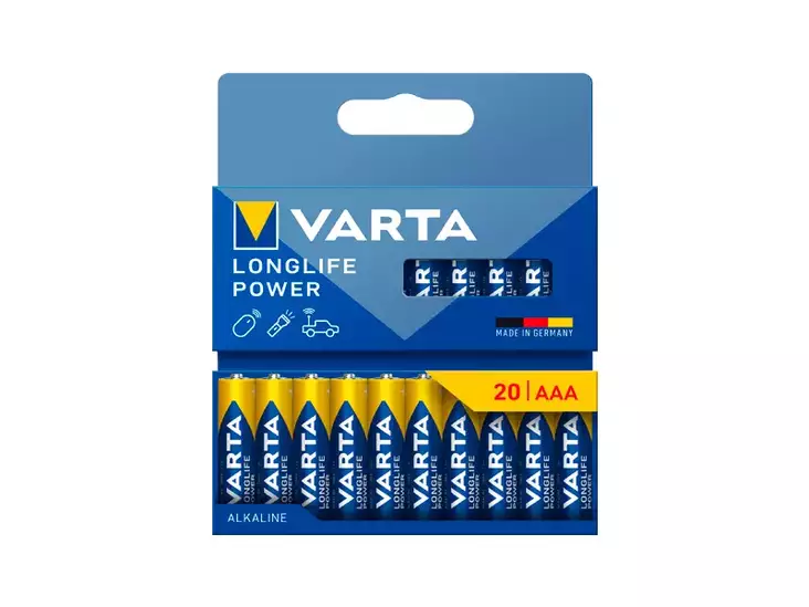 VARTA LONGLIFE POWER AAA PACK 20 - Yleisosat ja tarvikkeet - 45061 - 1