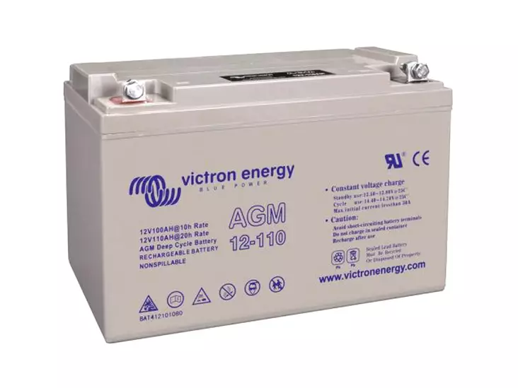 VICTRON AGM AKKU 12V/110AH (M8) - Yleisosat ja tarvikkeet - 46371 - 1