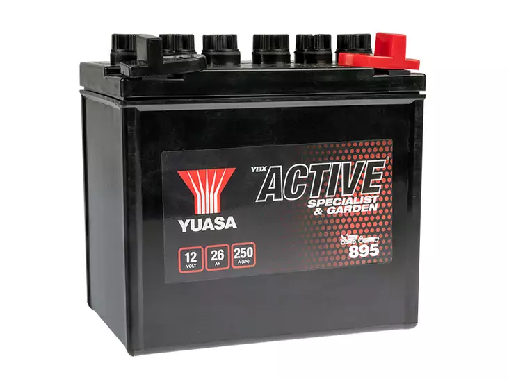 YUASA 895 RUOHONLEIKKURIAKKU 26AH 250A EN 187X127X181 -/+ - Yleisosat ja tarvikkeet - 45851 - 1