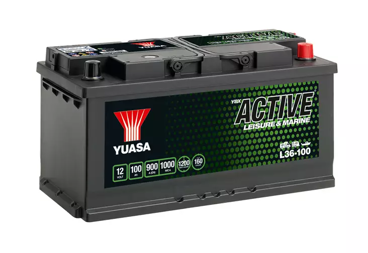 Yuasa L36-100 Active Leisure Battery 12V 100Ah 900A (12) - Yleisosat - Akut - 90831 - 1