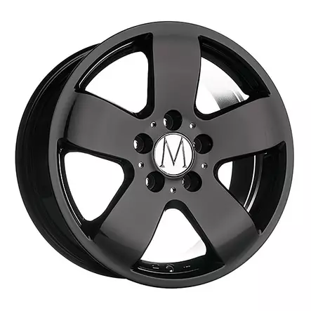 Melchior Vanguard Classic Black 7.5x16 Jako: 5x112 ET: 37 vanne - Auton Vanteet - 3571 - 1