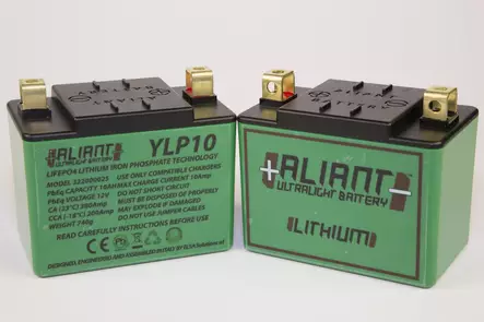 Aliant Ultralight YLP10 lithiumakku - Yleisosat - Akut - 107621 - 1