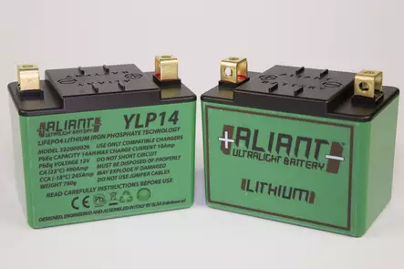 Aliant Ultralight YLP14 lithiumakku Käyttövalmis - Yleisosat - Akut - 108351 - 1