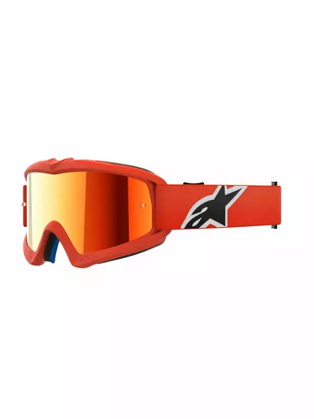 Alpinestars Ajolasit Vision YOUTH CORP Oranssi Peili Punainen - ATV Ajolasit - 85471 - 1