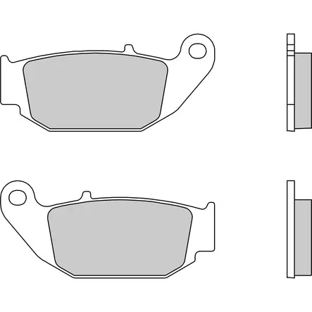 Brembo Jarrupalat Carbon-Ceramic - Moottoripyörän Jarrupalat - 102431 - 1