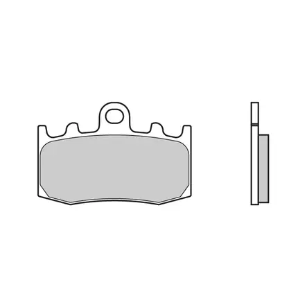 Brembo Jarrupalat Carbon-Ceramic - Moottoripyörän Jarrupalat - 102601 - 1