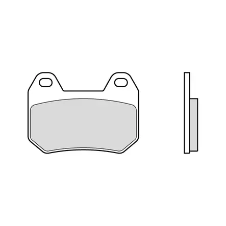 Brembo Jarrupalat Carbon-Ceramic - Moottoripyörän Jarrupalat - 103061 - 1