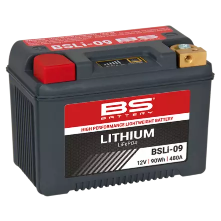 BS Battery BSLI-09 Lithiumakku - Yleisosat - Akut - 108291 - 1