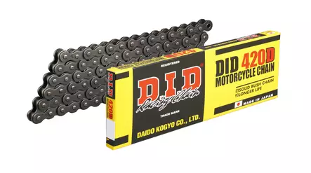 D.I.D 420D Ketju+Jousil. (RJ) - Moottoripyörän Ketjut & rattaat - 99831 - 1