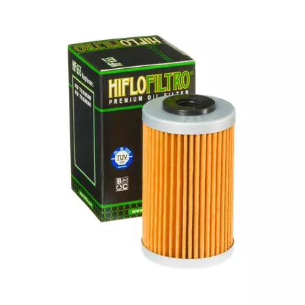HiFlo öljynsuodatin HF655 - Moottoripyörän Öljynsuodattimet - 105631 - 1