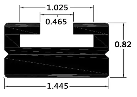 Kimpex Liukukisko Lynx/Ski-Doo 254cm Grafiitti - Moottorikelkan Liukukiskot - 78761 - 1