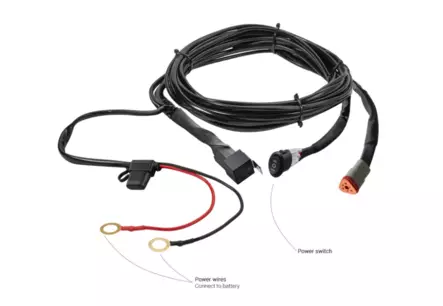 Kinwons Johtosarja DRL/3 Max 300W yhdelle valolle - Mönkijän Valot & linssit - 111431 - 1