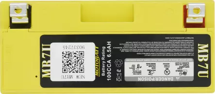 Motobatt akku, MB7U - Yleisosat - Akut - 108511 - 1