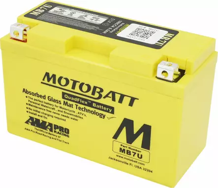Motobatt akku, MB7U - Yleisosat - Akut - 108511 - 1