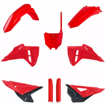 Polisport Full Kit CRF450R 25-.. CRF250R 25-.. OEM Color Red (1) - Moottoripyörän Muovisarjat - 80271 - 1