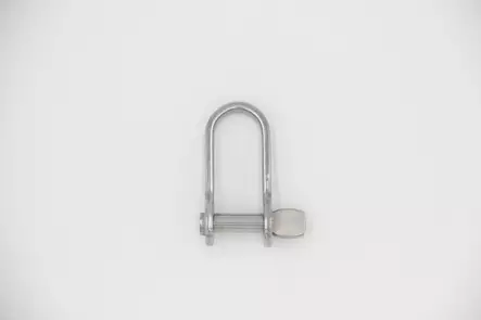 Qvarken Avainsakkeli litteä AISI316 8mm - Veneen Karabiinit & sakkelit - 110391 - 1