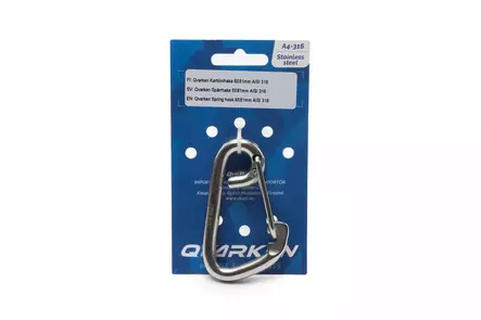 Qvarken Karbiinihaka 8X81mm AISI 316 - Veneen Karabiinit & sakkelit - 90661 - 1