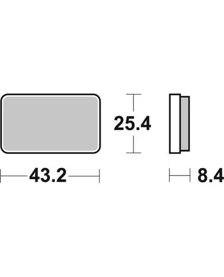 Sbs Jarrupalat Sintered Atv - Moottoripyörän Jarrupalat - 102931 - 1